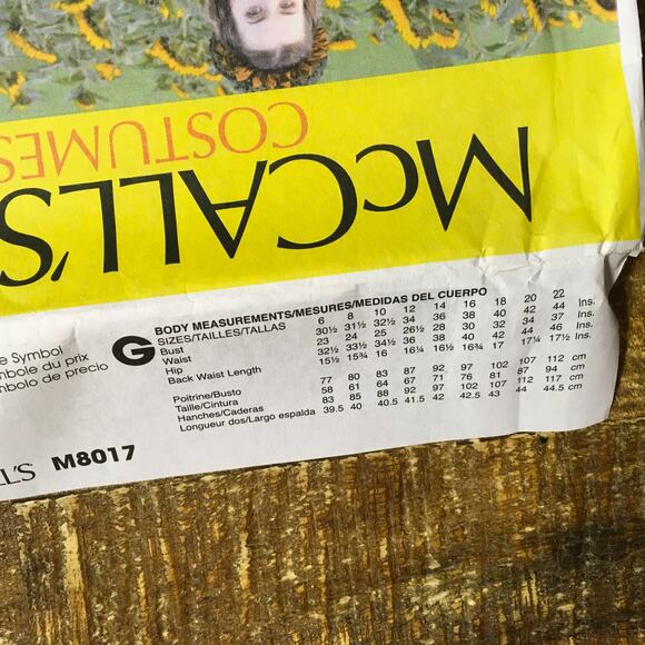 McCalls Sewing Pattern M8017 Outlander Civil War Off Shoulder Dress 14-22 UNCUT - Picture 3 of 3